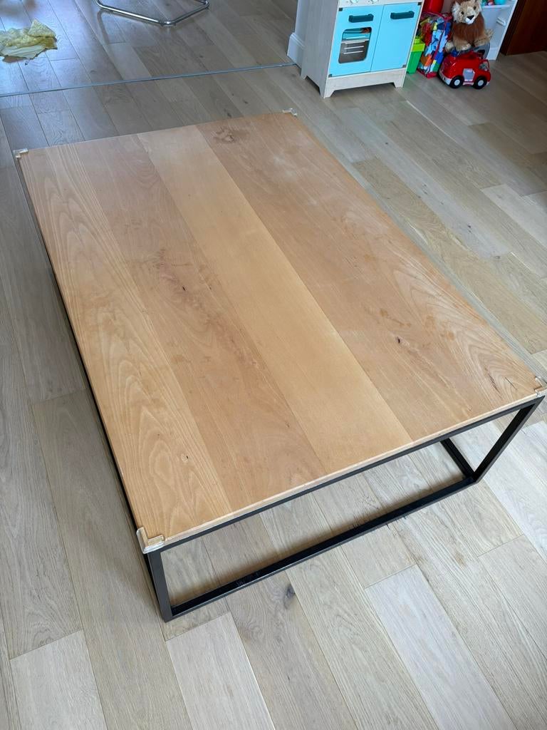 Table de salon, 100 à 150 cm, Autres essences de bois, Enlèvement, Utilisé
