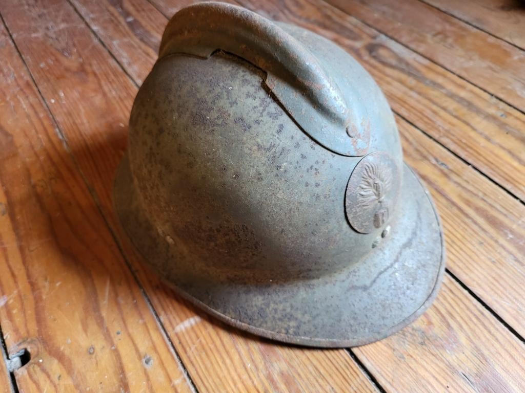 casque Adrian infanterie, France 2WW, Ophalen of Verzenden