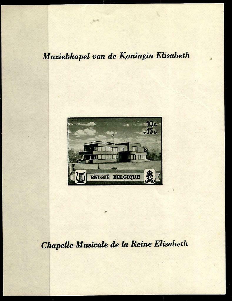 België 1941 Muziekkapel OBP Blok 14 V** (komma achter "k"), Orginele gom, Ophalen of Verzenden, Zonder stempel, Postfris