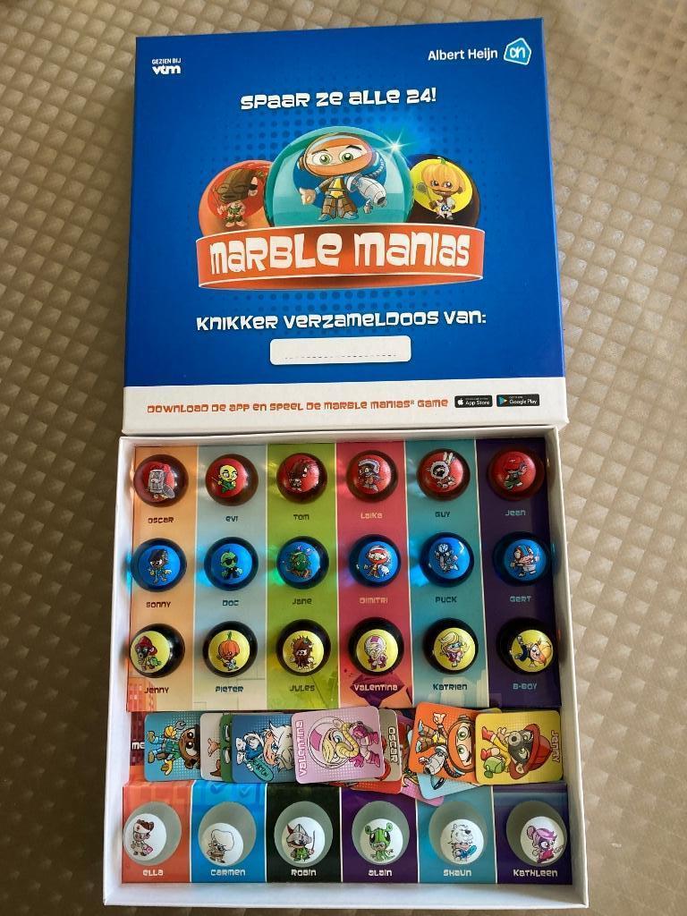 Marble manias AH 2022 volledige map in prima staat., Albert Heijn, Ophalen