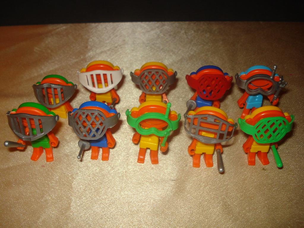 KINDER Lot d'Anciennes Figurines Sportives 1988 Ferrero, Enlèvement ou Envoi, Comme neuf, Figurines