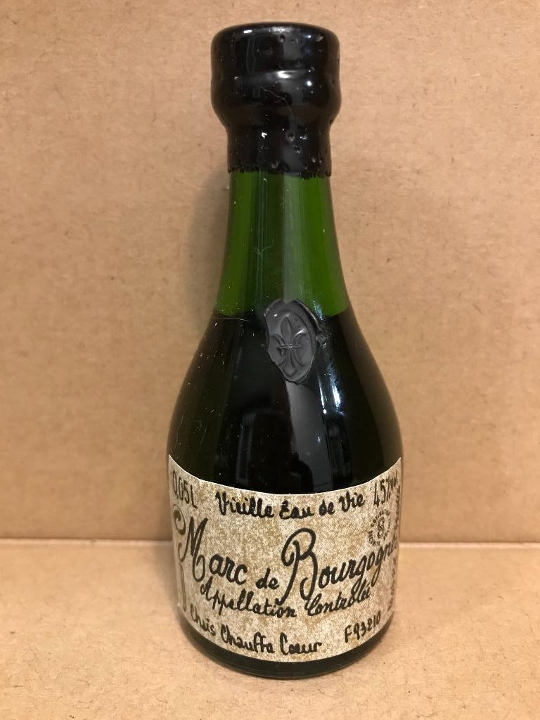 Marc de Bourgogne Vieille Eau de Vie - Mignonnette d'alcool, Enlèvement ou Envoi, France, Autres types, Pleine