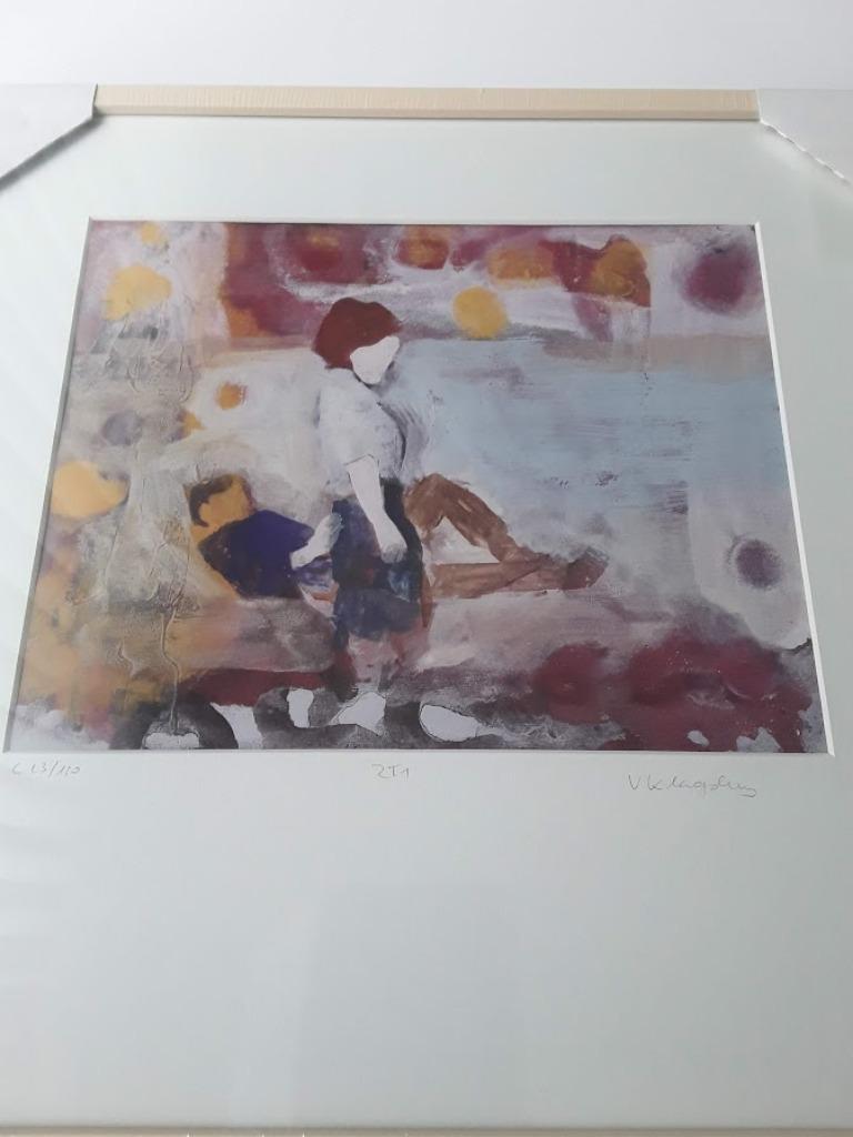 Zeefdruk Viviane Klagsbrun  2 stuks nieuw in org.verpakking, Antiek en Kunst, Kunst | Litho's en Zeefdrukken, Ophalen of Verzenden