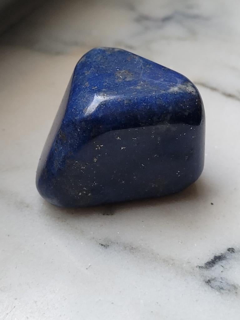 Lapis Lazuli koninklijk blauw uit Afghanistan (5), Ophalen of Verzenden, Mineraal