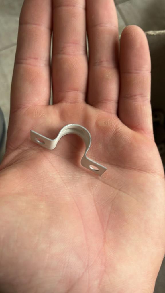 zadel buis vast spijkeren, Ophalen