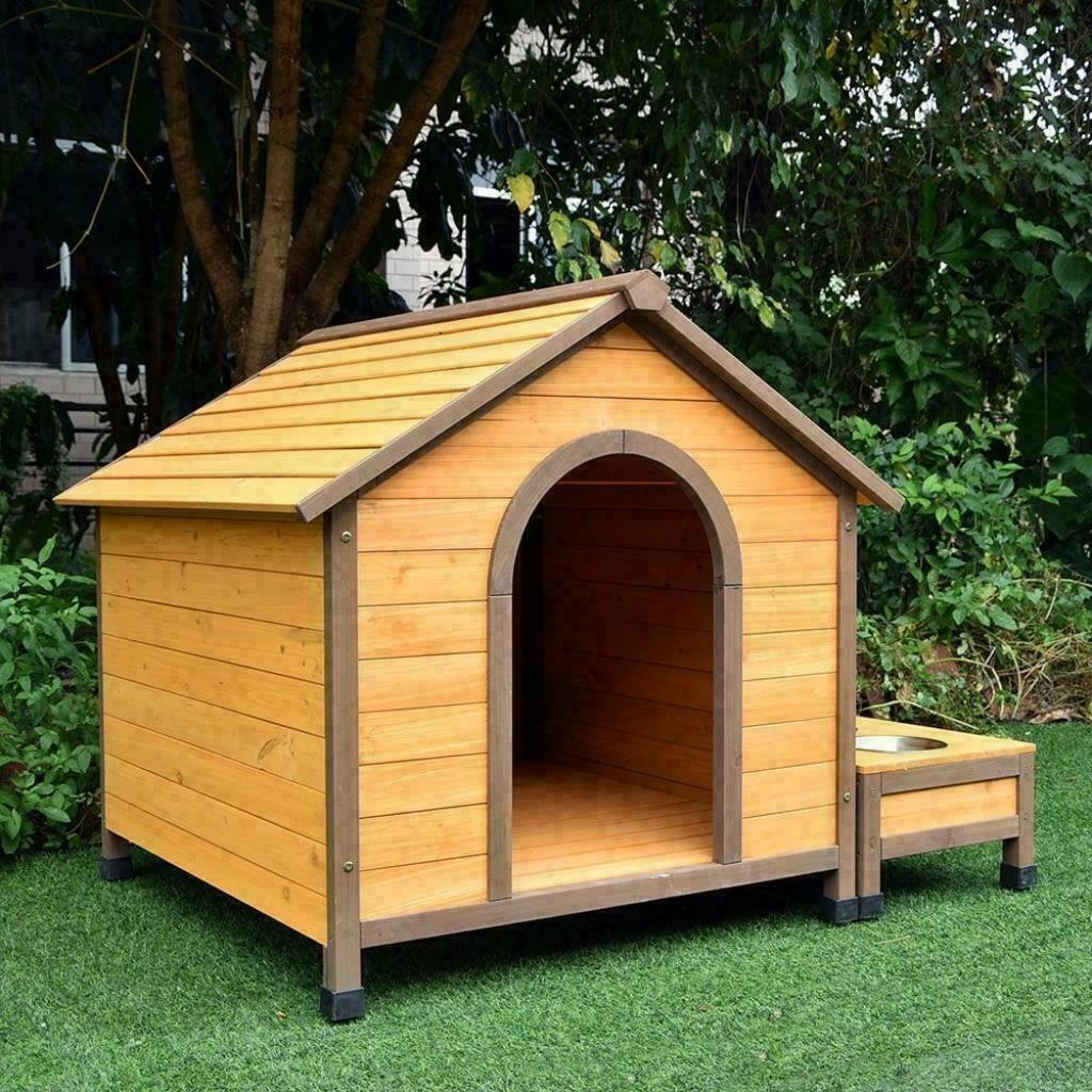 Niche avec gamelles et rangement abri chien niche XXL NEUF, Verzenden, Nieuw, Hondenhok