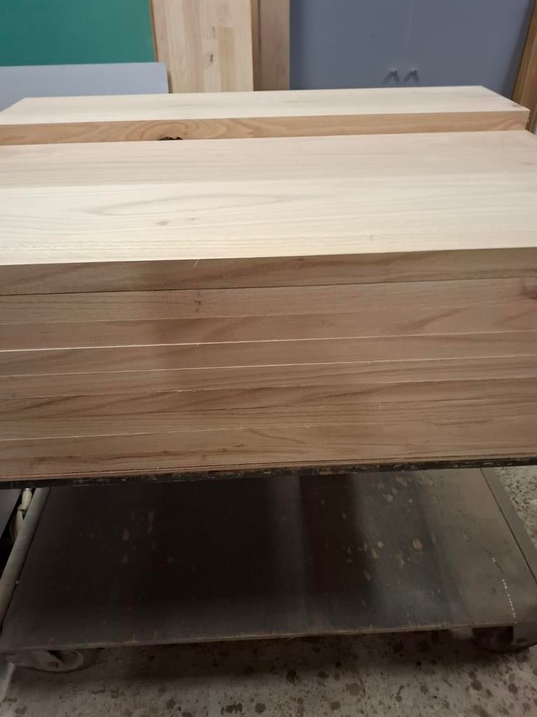 • marches en chêne américain, Bricolage & Construction, Bois & Planches, Enlèvement ou Envoi, Chêne
