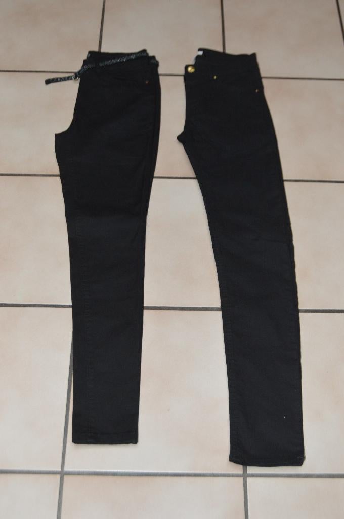 Jeans dame slimfit T36 noir comme 9 pour Noël et les fêtes!, W28 - W29 (confection 36), Enlèvement ou Envoi, H&M, TQF Collection