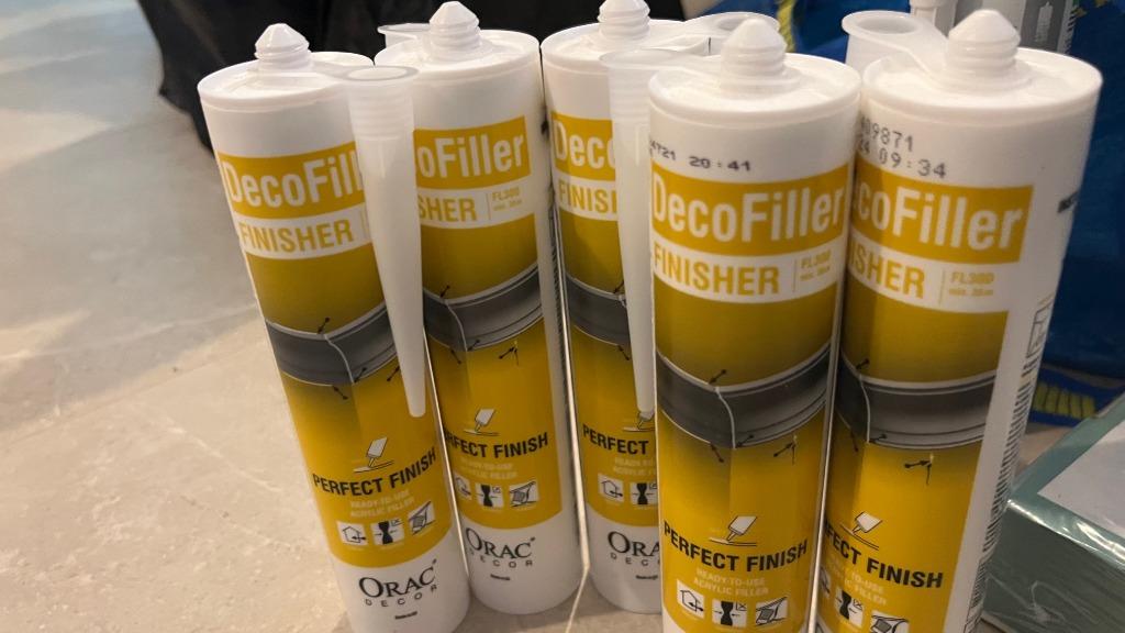 Kit de peinture acrylique Orac Decofiller + Rectavit, Bricolage & Construction, Enlèvement, Neuf, Autres matériaux, Moulures
