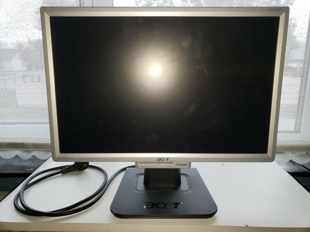 Acer AL1916W computerscherm, Ophalen, Zo goed als nieuw, VGA, ACER