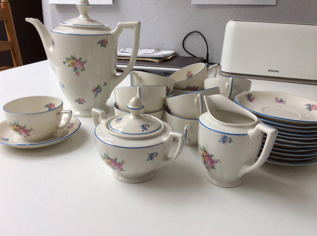 Koffieservies vintage, Enlèvement ou Envoi