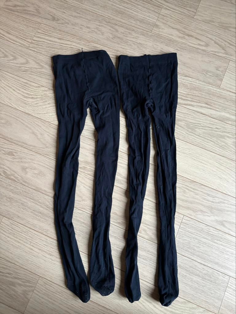2 blauwe collants Insua, Nacht- of Onderkleding, Gebruikt, Insua, Verzenden