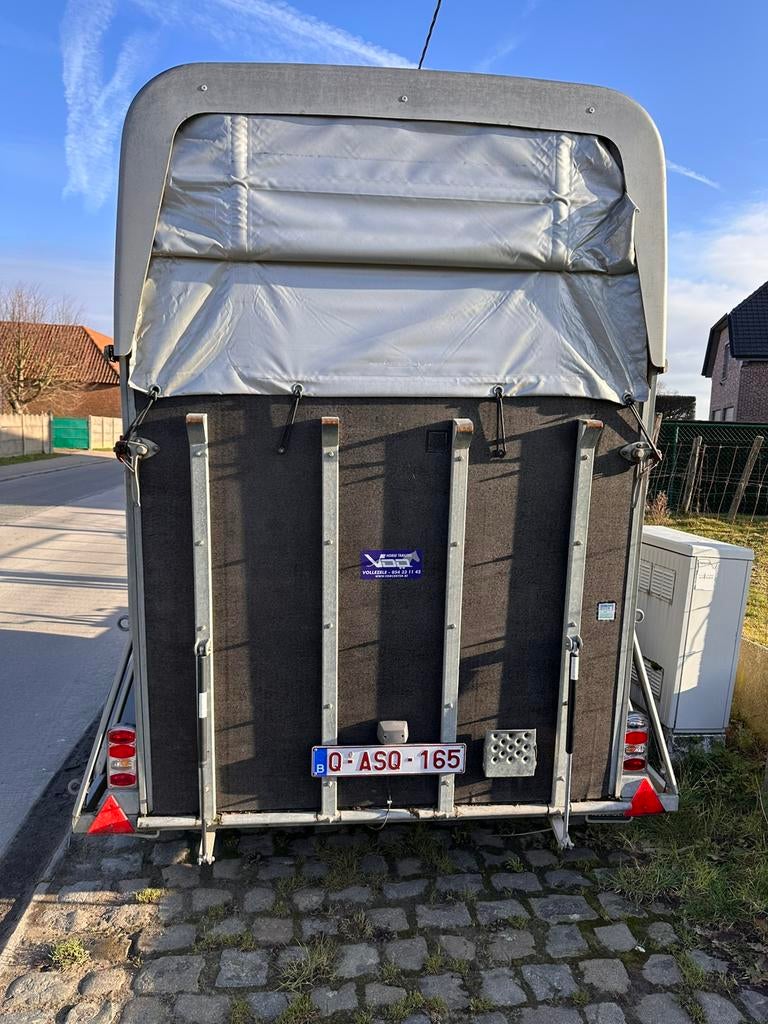 Trailler volledig in orde, Ophalen, Hout, 2-paards trailer