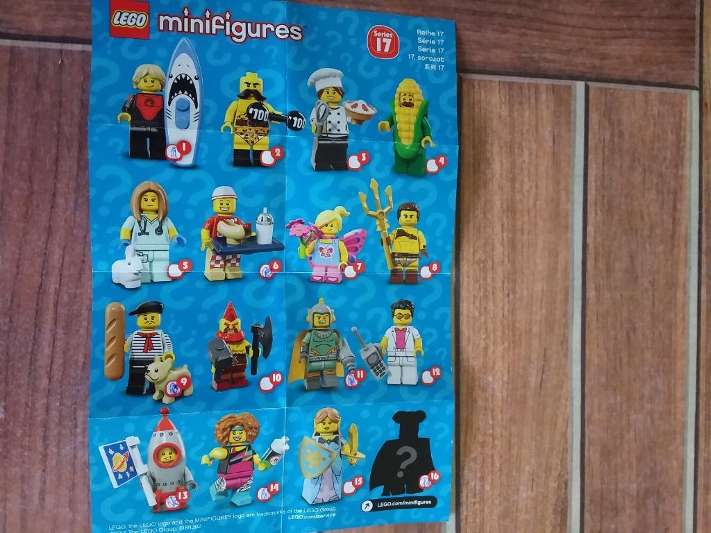 Figurines lego série 17:  num 9-11-16, Ophalen of Verzenden, Nieuw, Lego