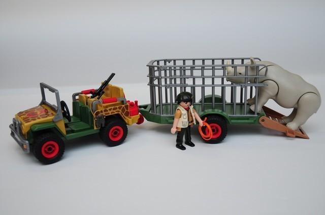 Playmobil neushoorn safari, Ophalen, Zo goed als nieuw