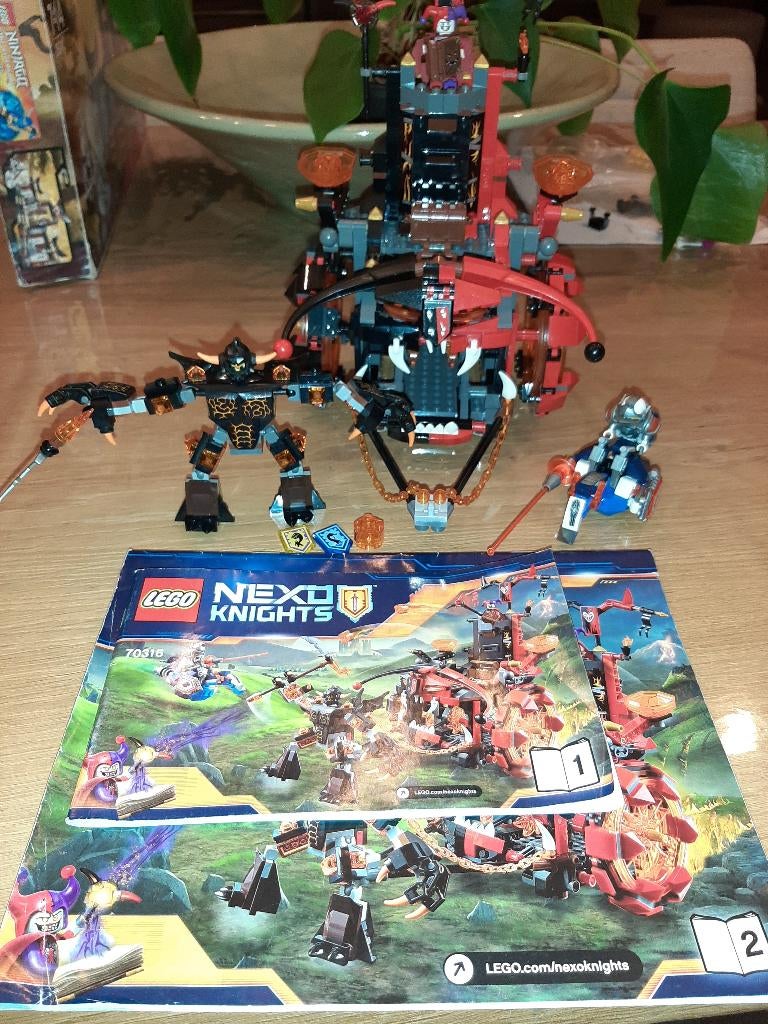 Set Lego Nexo Knights 70316 Le mobile maléfique de Jestro, Enlèvement ou Envoi, Comme neuf, Ensemble complet, Lego