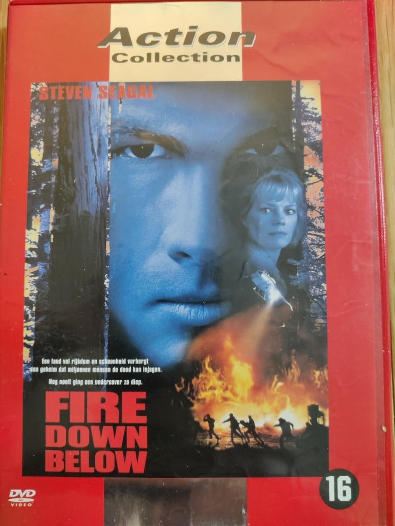 Fire Down Below (1997) (Steven Seagal) DVD, Ophalen of Verzenden, Zo goed als nieuw