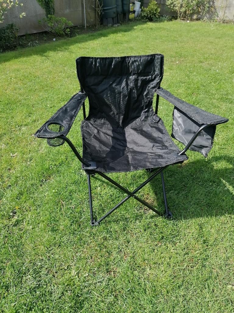 festival stoel - visserstoel, Caravans en Kamperen, Ophalen, Zo goed als nieuw