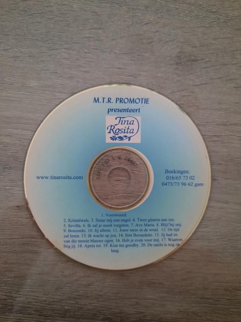 CD Tina Rosita, Enlèvement ou Envoi, Utilisé