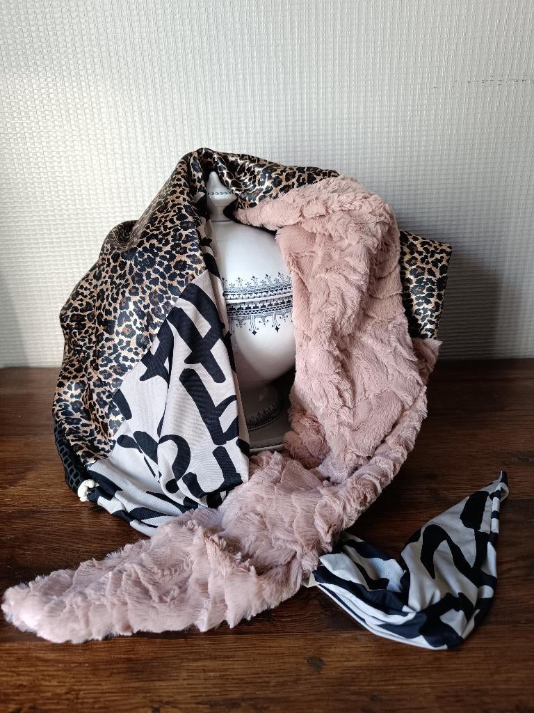 foulard triangle, ElleEmoi, Enlèvement ou Envoi, Pashmina, Taille 42/44 (L)