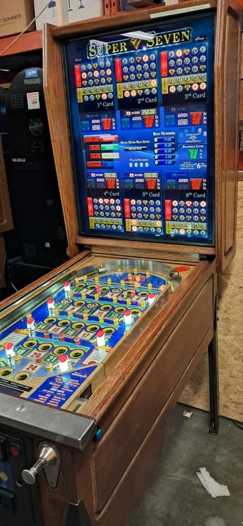 Bingo SUPER7SEVEN met GARANTIE, Verzamelen, Automaten | Gokkasten en Fruitautomaten, Ophalen