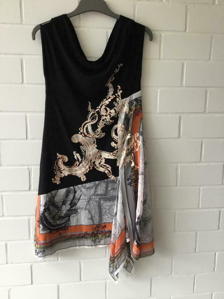 Jurk PIANURA STUDIO, Kleding | Dames, Maat 38/40 (M), Zwart, Pianura Studio, Nieuw