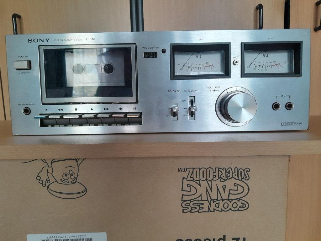 Cassette Deck Stereo Sony TC-K1A, Enlèvement, Simple, Sony, Tape counter