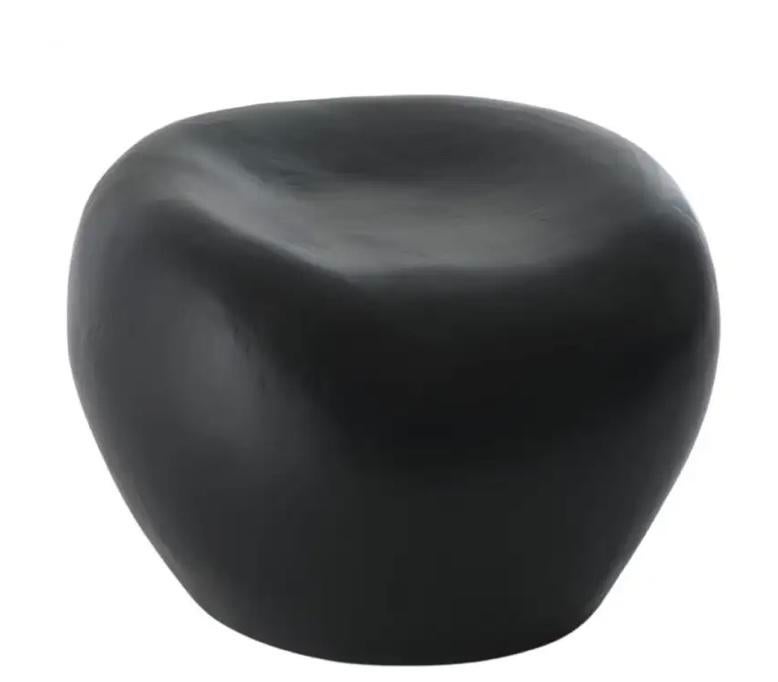 Pouf design noir mat - extérieur Inperfettolab, Enlèvement, Comme neuf
