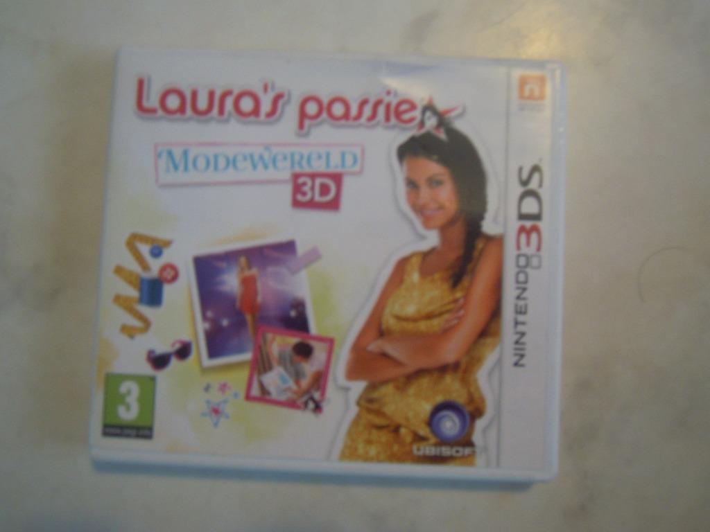 nintendo 3 ds spel laura,s passie  modewerels 3D (doos 12), Enlèvement ou Envoi, Comme neuf