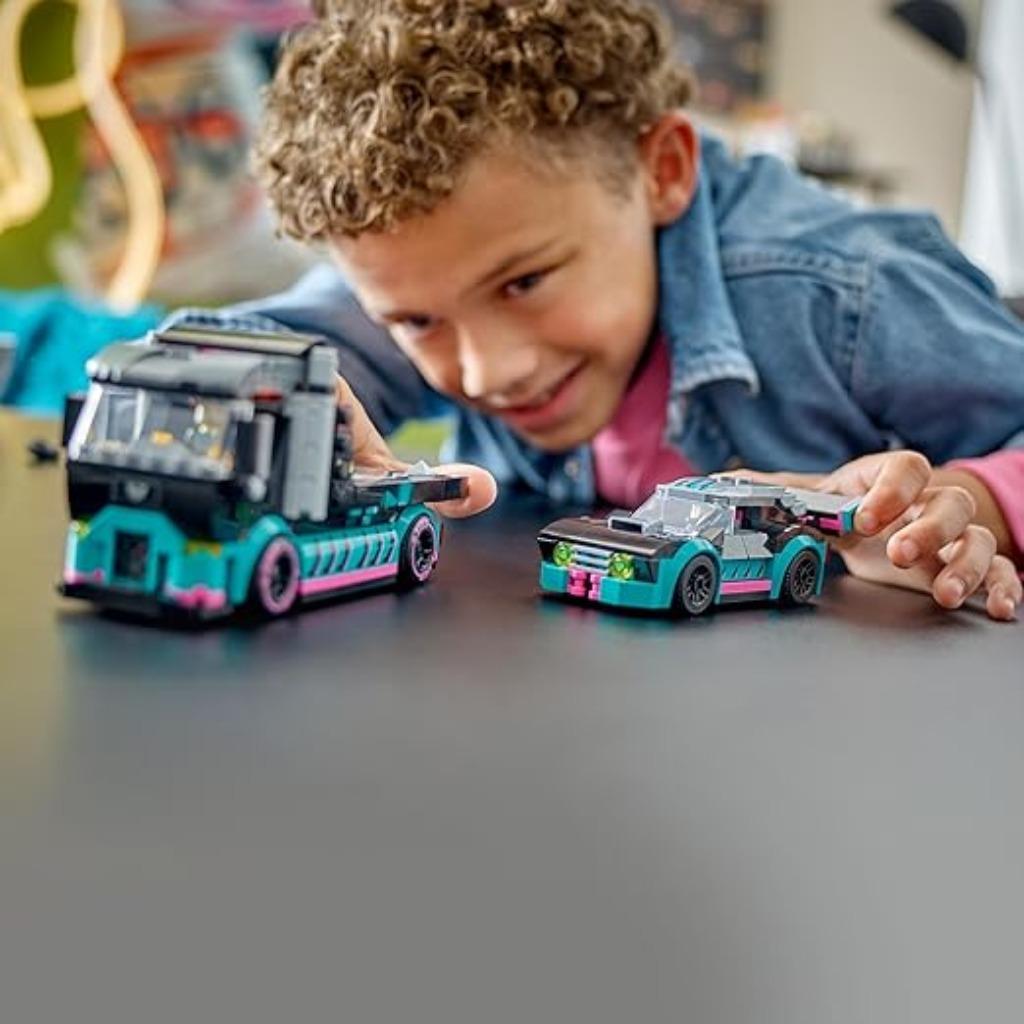 LEGO City  Raceauto en transportwagen GRATIS LEVERING, Verzenden, Nieuw, Complete set, Lego