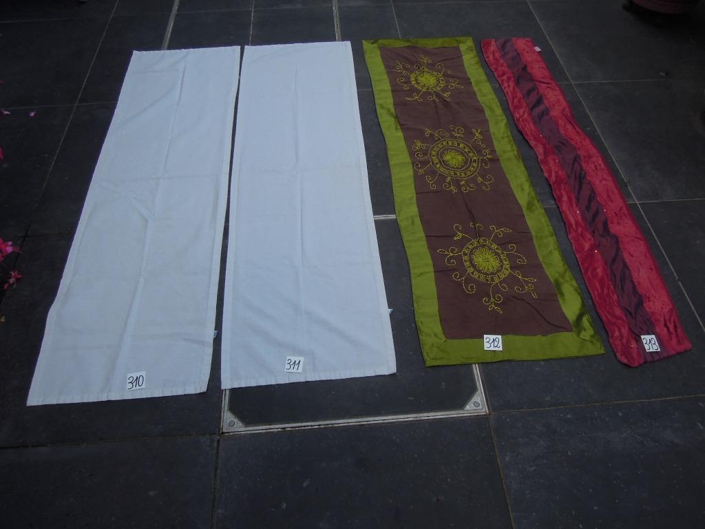 tafelloper kastloper salontafel loper stof, Enlèvement ou Envoi, Utilisé, Rectangle
