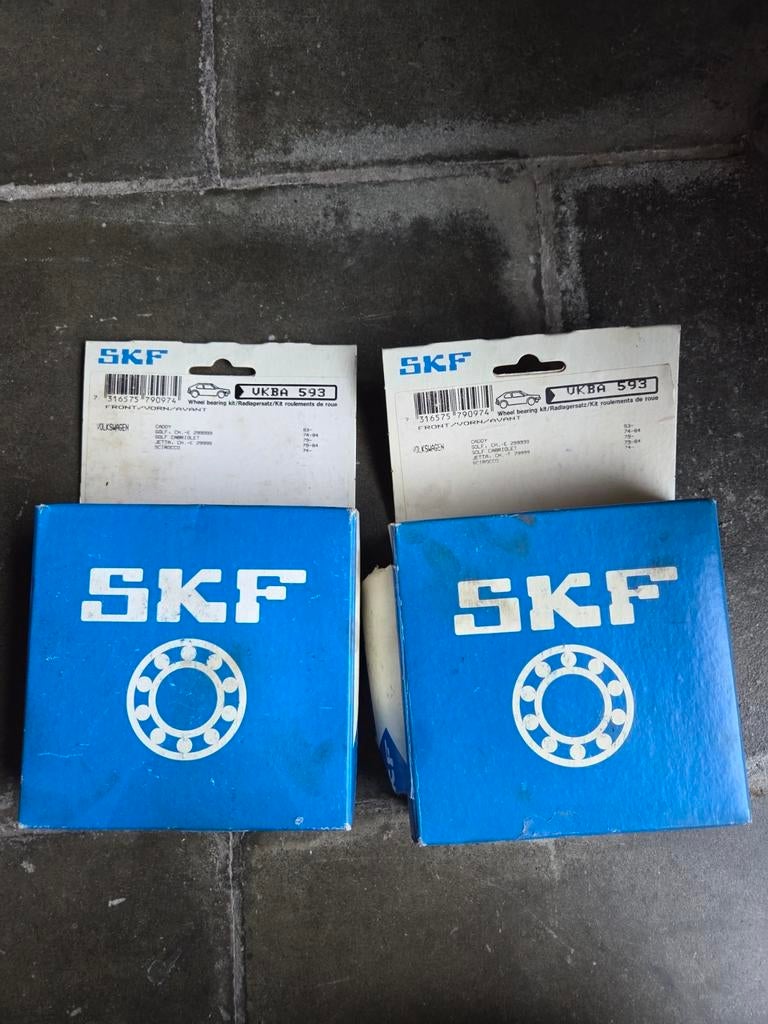 2x wiellager SKF VKBA 593 Volkswagen Golf I Scirocco I, Ophalen of Verzenden, Volkswagen