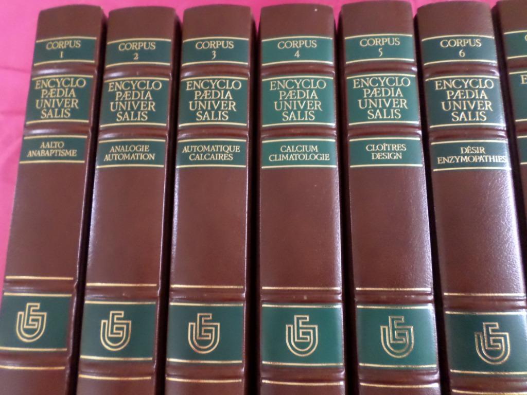 Encyclopedie Encyclopedie Universalis 26 delen, Boeken, Complete serie, Universalis, Ophalen of Verzenden, Zo goed als nieuw