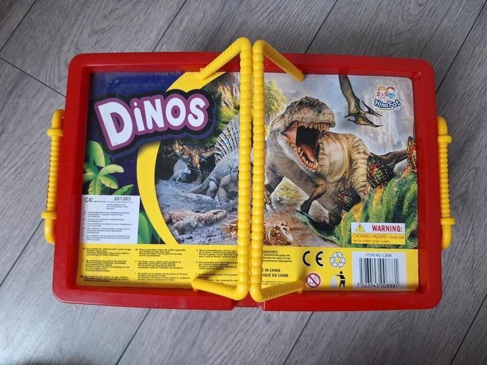 Speelgoed set Dino's, Ophalen of Verzenden, Zo goed als nieuw
