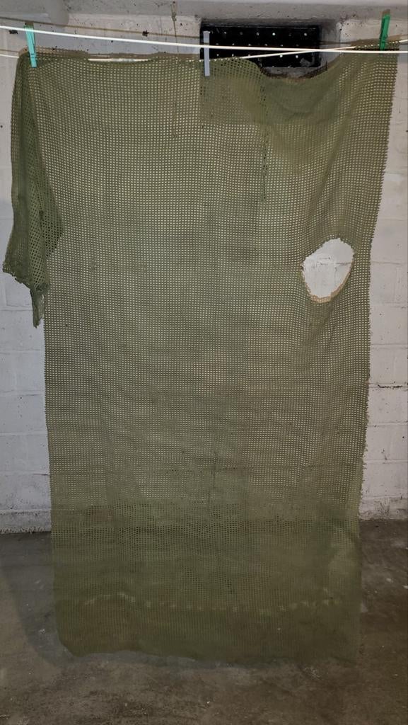 Filet de camouflage armée américaine WWII, Collections, Objets militaires | Seconde Guerre mondiale, Enlèvement ou Envoi
