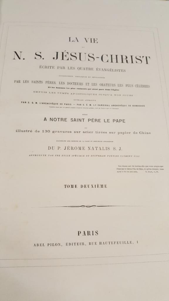 Livre religieux, Histoire Sainte, Antiek en Kunst, Ophalen of Verzenden