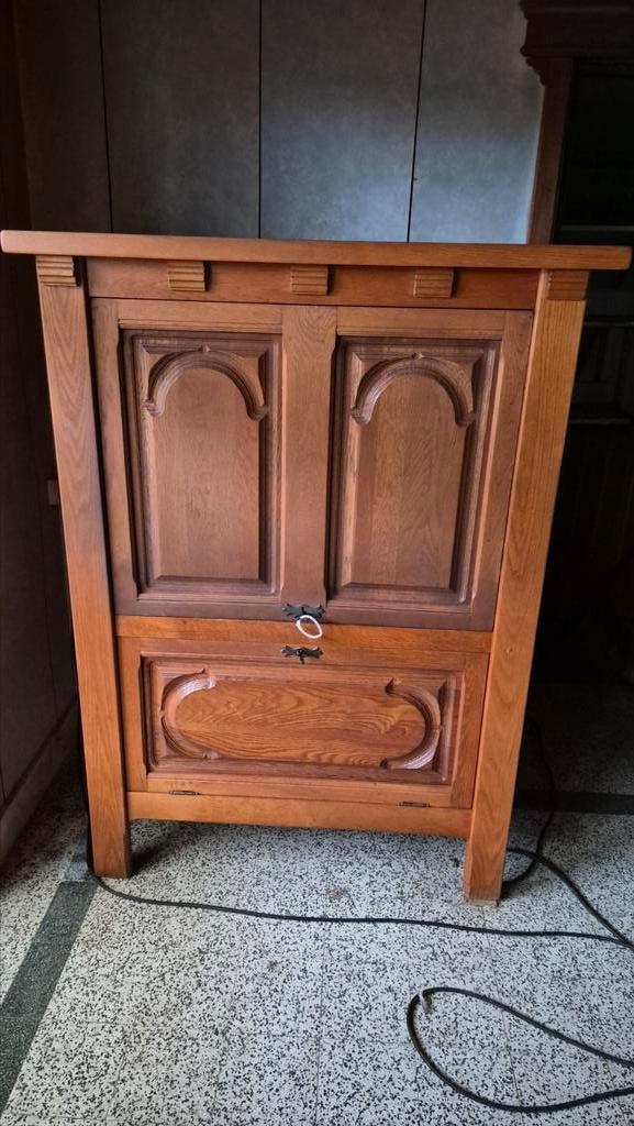 Meuble TV en bois, Maison & Meubles, Enlèvement, Comme neuf