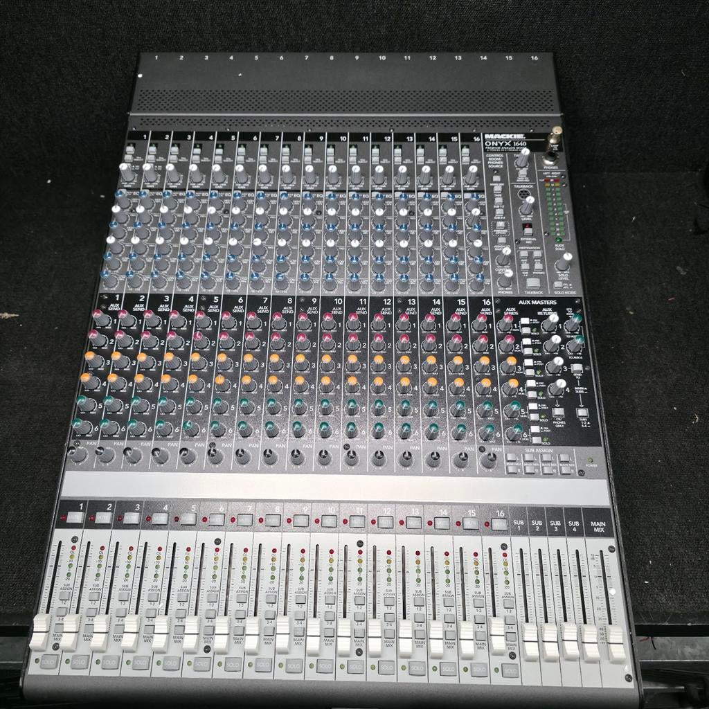 Mixeur/mixeur haut de gamme MACKIE ONYX 1640 !, Enlèvement ou Envoi