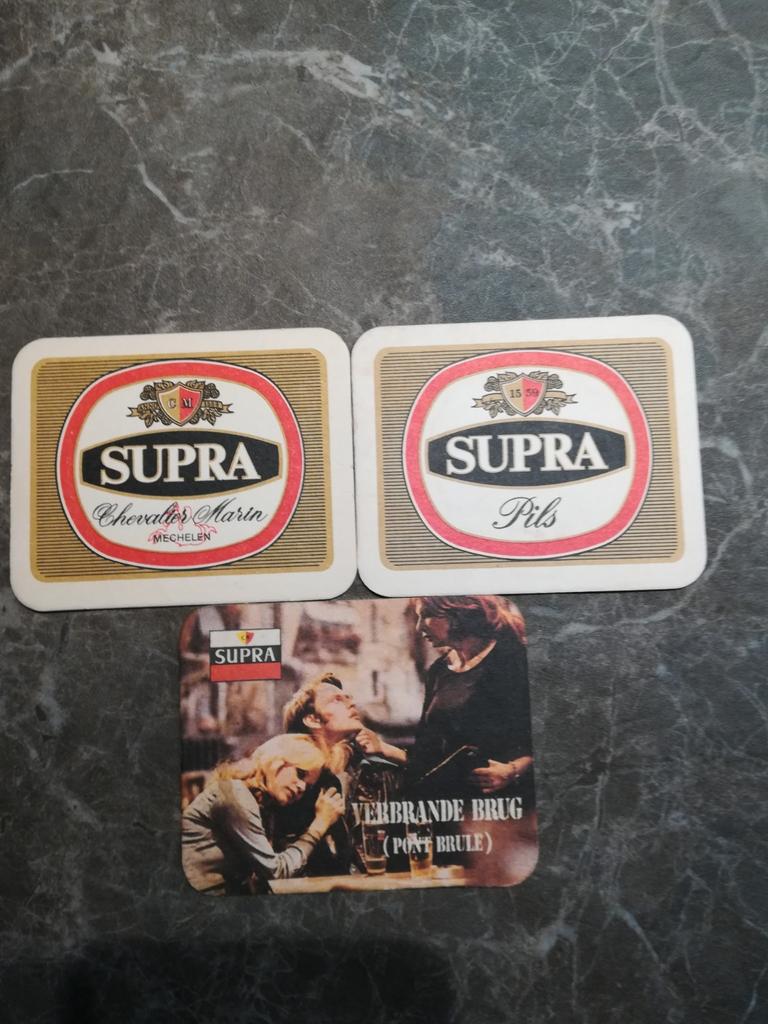 Supra, Verzamelen, Biermerken, Ophalen of Verzenden, Zo goed als nieuw
