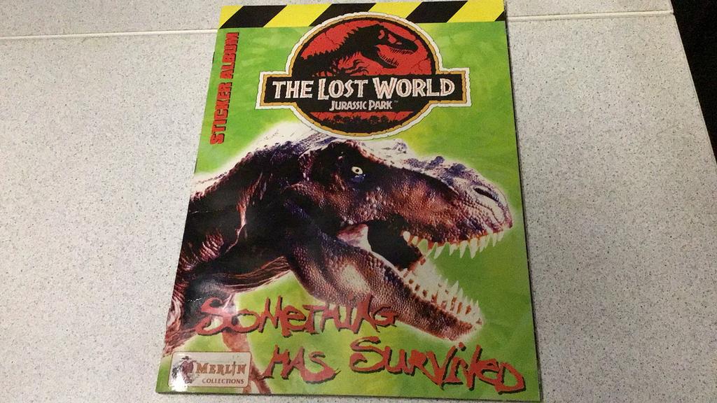Jurassic park the lost world(w6), Boeken, Ophalen of Verzenden, Zo goed als nieuw, Merlin collection, Prentenboek