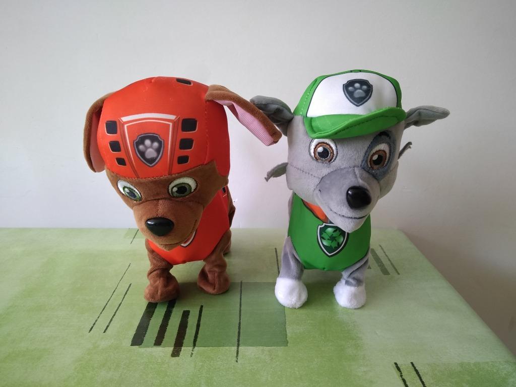 Chiens robots Pat Patrouille Rocky et Zuma, Enfants & Bébés, Jouets | Figurines, Enlèvement ou Envoi, Utilisé