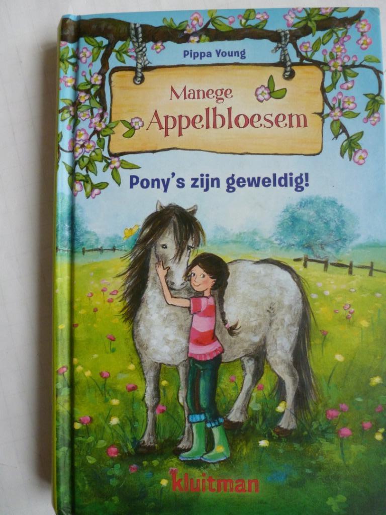Manège Appelbloesem Pony's zijn geweldig !, Livres, Livres pour enfants | Jeunesse | Moins de 10 ans, Comme neuf, Fiction général