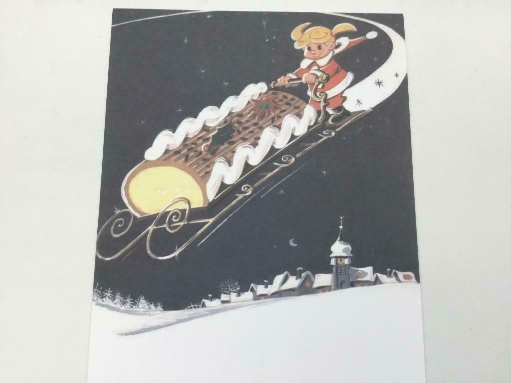 Kerstkaart Kitty Dirk Stallaert - Mercatorstripbeurs Nero, Eén stripboek, Dirk Stallaert, Ophalen of Verzenden, Zo goed als nieuw