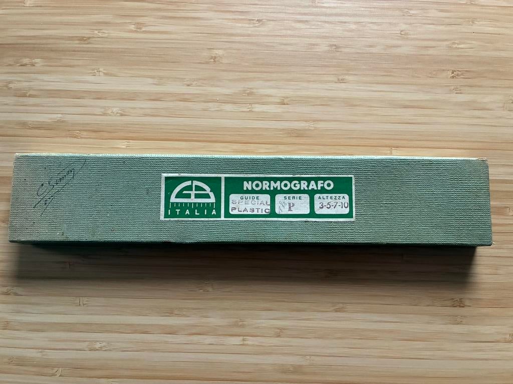 Normografo pennen, Verzenden, Gebruikt