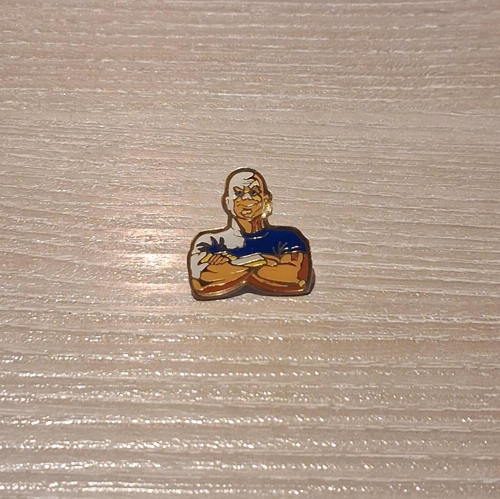 PIN - MR PROPRE - MONSIEUR PROPRE - MISTER PROPER, Collections, Broches, Pins & Badges, Envoi, Utilisé, Figurine, Insigne ou Pin's