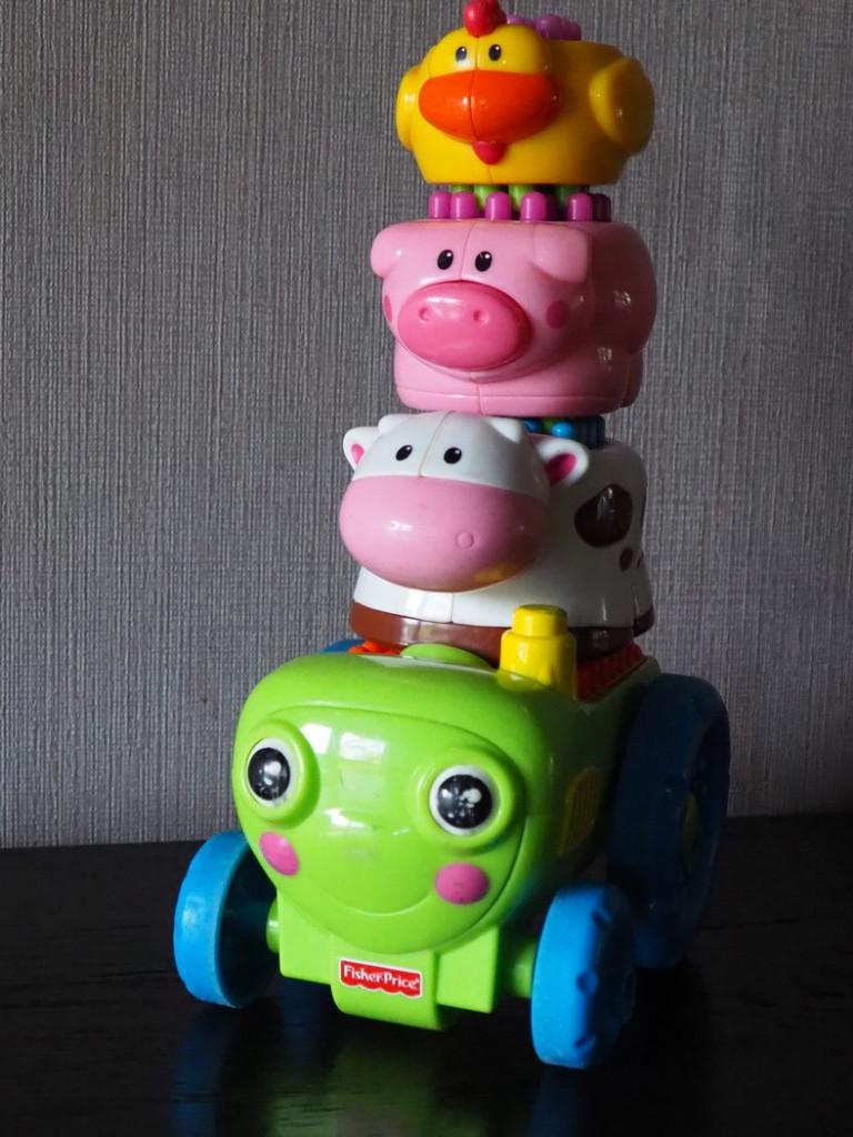 fisher price stapeltoren dieren, Kinderen en Baby's, Speelgoed | Fisher-Price, Ophalen of Verzenden