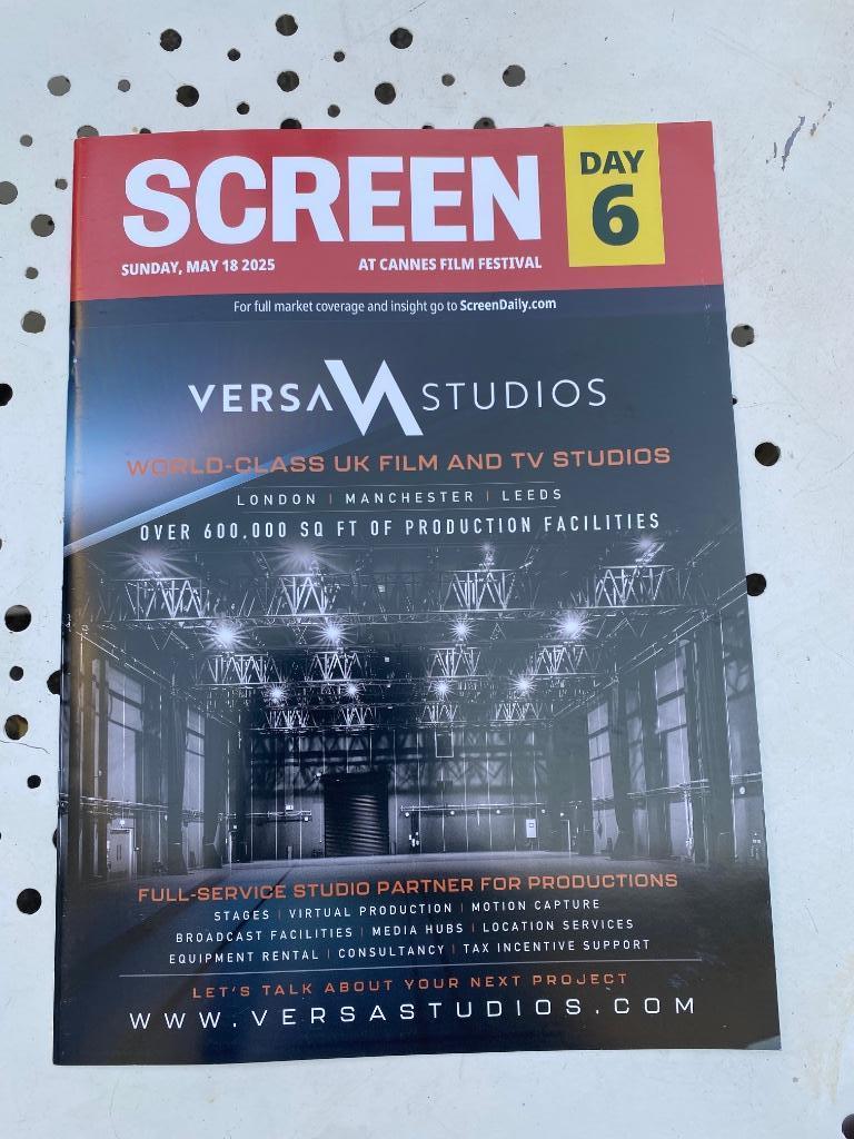 Screen Festival de Cannes 2025 Day 6 18/05/2025 magazine neu, Neuf, Collecif, Cinéma ou Adaptation TV, Envoi