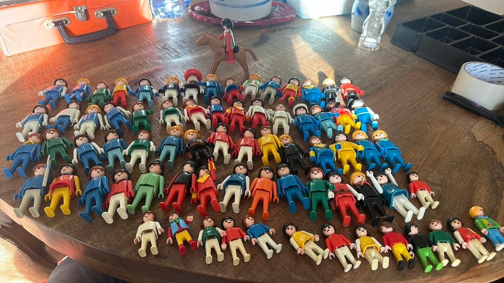 Lot vintage playmobil poppetjes van 1974, Enlèvement ou Envoi, Comme neuf