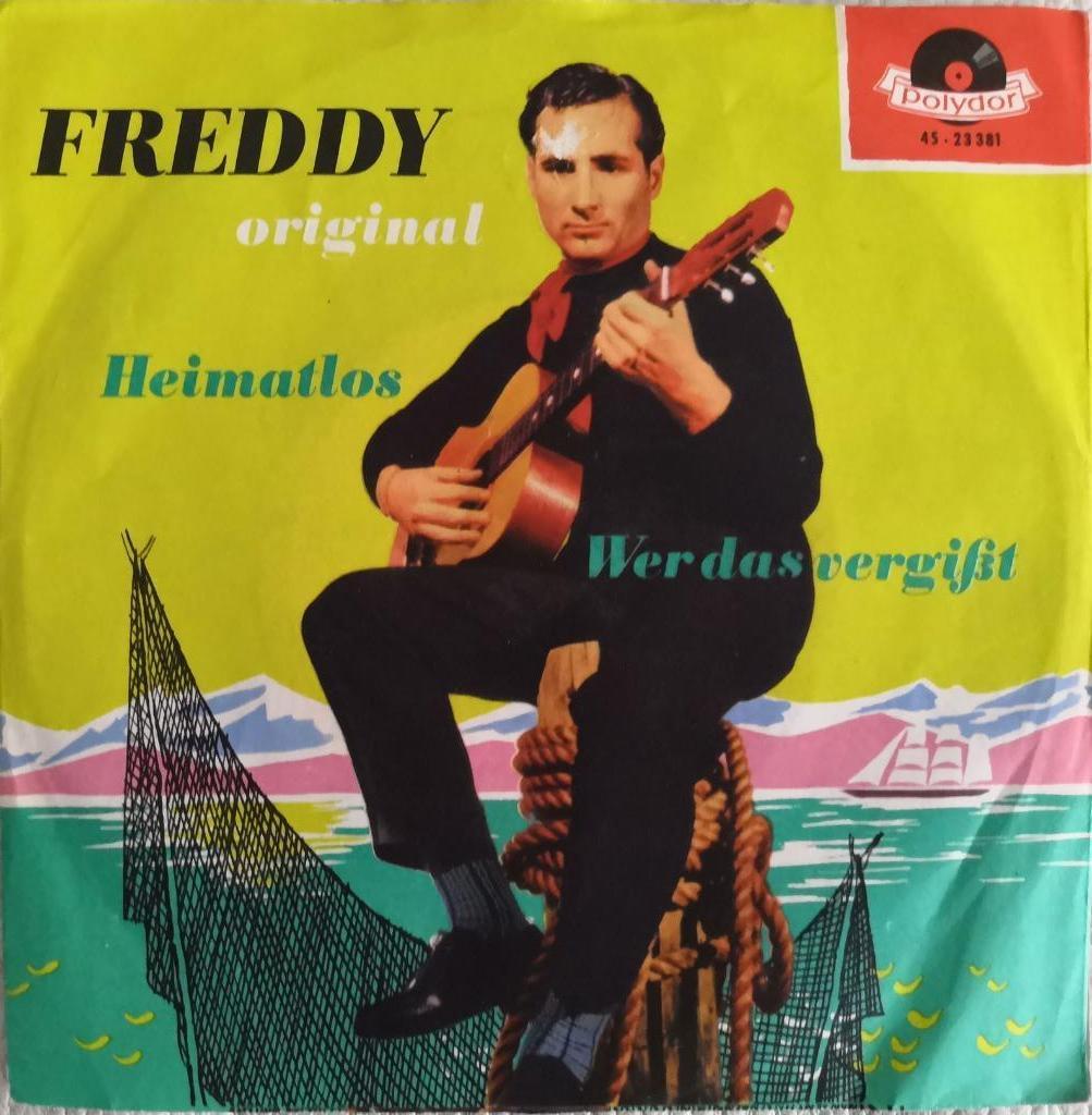 FREDDY (QUINN) - Heimatlos (single), Gebruikt, 7 inch, Single, Ophalen of Verzenden
