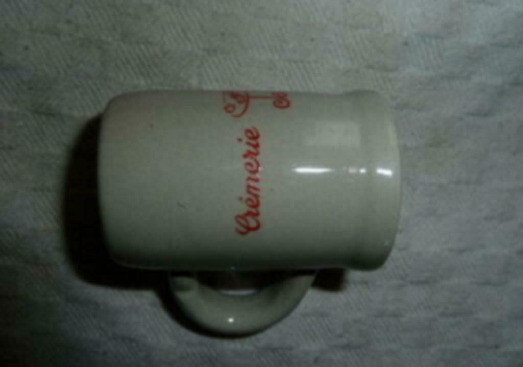 #C bier glas / mini pul CREMERIE LOKEREN 2ctl, Ophalen of Verzenden, Gebruikt, Bierglas